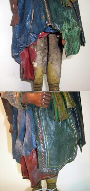 Plaster Figure with Piece Reproduced